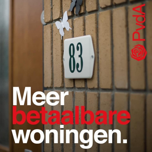 PvdA Amstelveen zet zich in voor meer betaalbare woningen